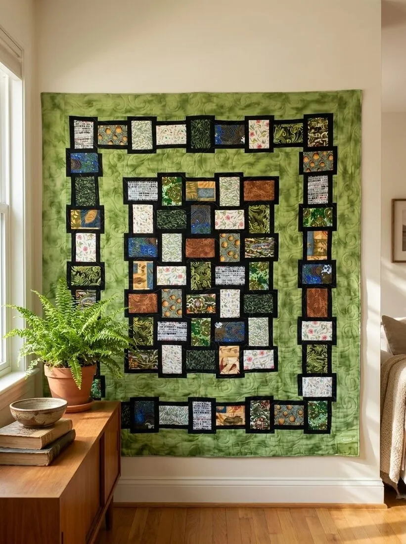 Wall hanging quilt